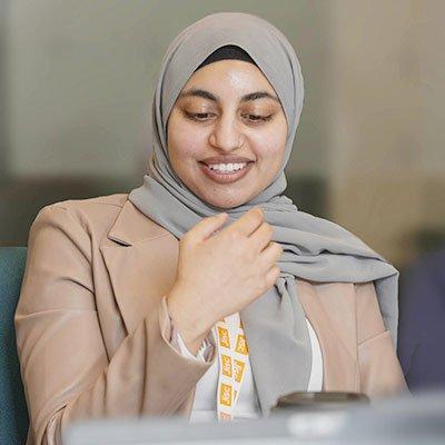 Khateeba Ahmed, IT graduate